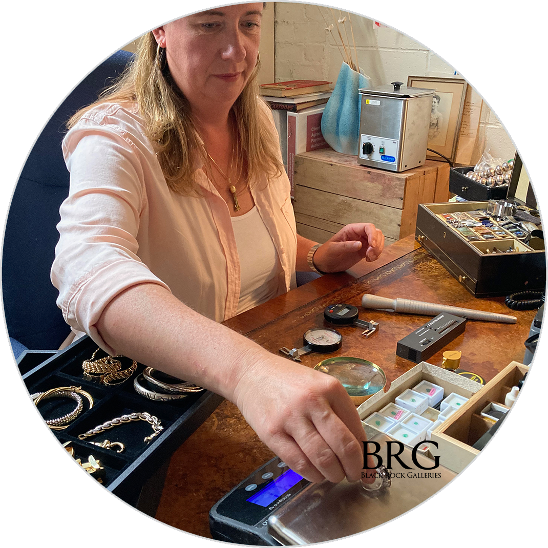 Jewelry is often weighed to determine precious metal weight values